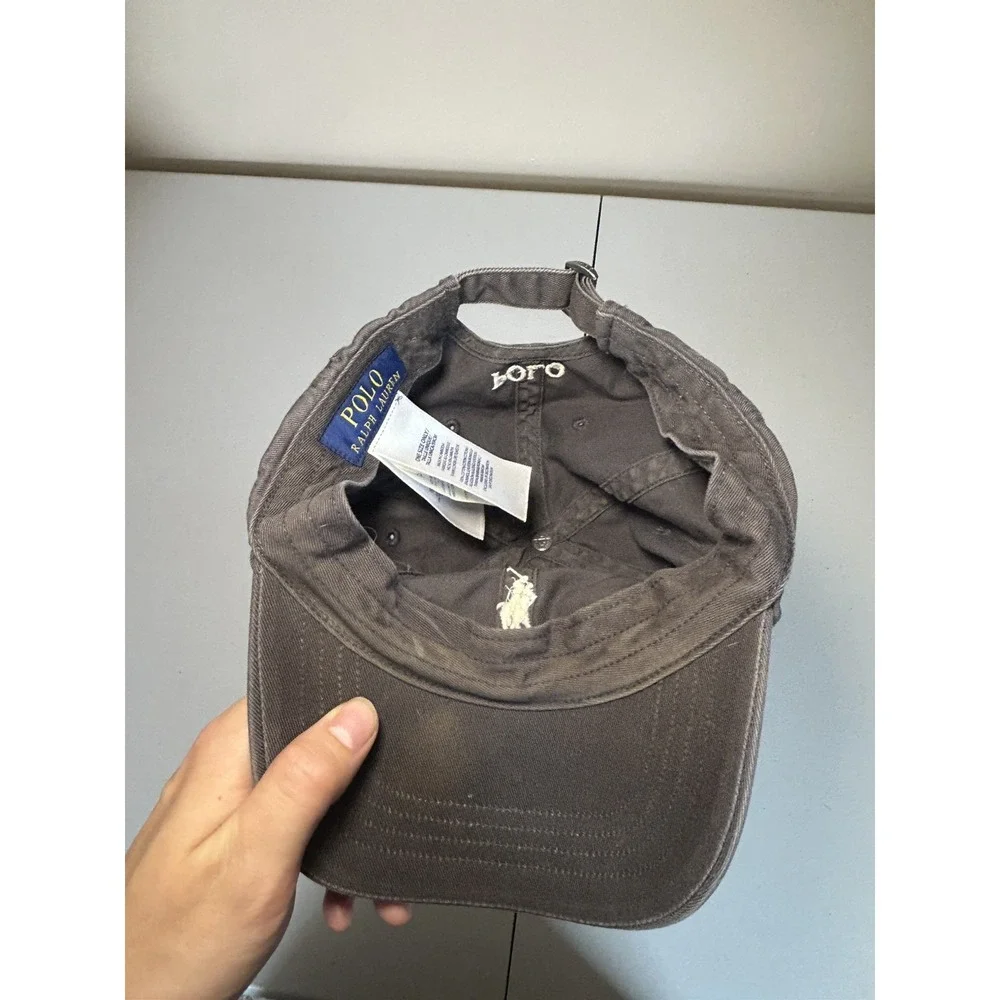 Polo/Ralph Lauren Black or Charcoal Men's Adjustable Hat